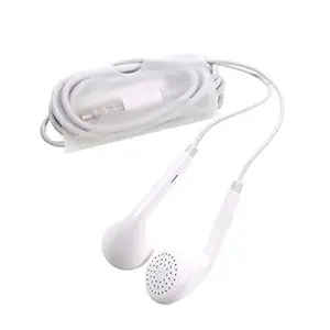 i-BEL 48-41 Wired In Ear Earphone with Mic (White)