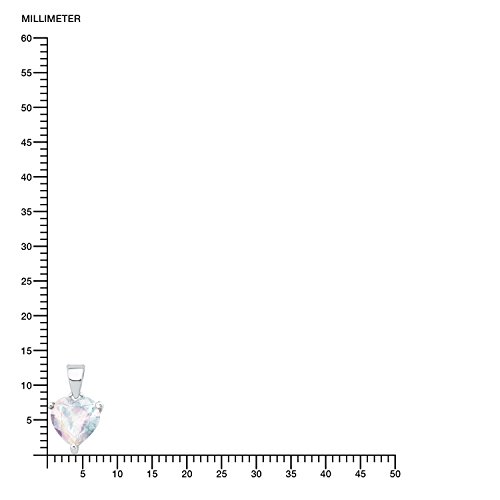 Prinzessin-Lillifee-Kinder-Kette-Mdchen-353-cm-lngenverstellbar-mit-Anhnger-Herz-925-Sterling-Silber-rhodiniert-Zirkonia-mehrfarbig