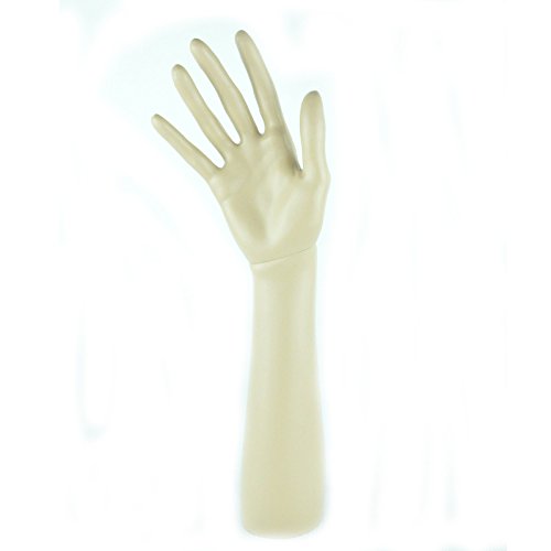 14 Inch Mannequin Hand for Nail Practice Jewelry Glove Display