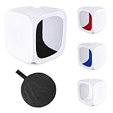  Fotografía Studio Pop-up tienda de luz con 4 fondos  PhotoGeeks Shooting Cubo Caja difusor  fotografía de producto  disponible en tamaños 40 cm, 60 cm, 90 cm, 100 cm, 120 cm y 150 cm