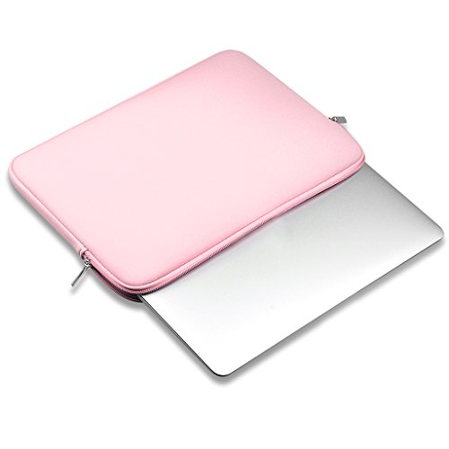 Laptop Hülle Tragetasche Schutzhülle Laptophülle Laptop Tasche für Macbook Mac Air/Pro/Retina – Rosa, 13 Zoll - 3
