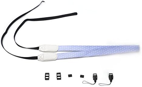 Lemmikki Adjustable Cute Dot Camera Neck Strap for Fujifilm Instax Mini (purple)