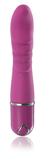 Deluxe-Vibrator-silky-soft-G-spot-vibrator-made-of-silicone-with-wavy-surface