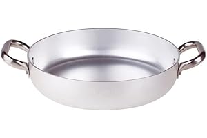 BALDASSARE AGNELLI Pentole Agnelli ALMA11060 Tegame con Maniglie, Alluminio, 60 cm