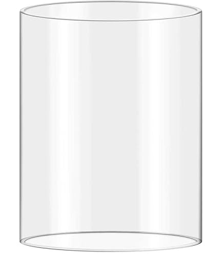 Abat-jour En Verre Borosilicaté Transparent Pour Bougie - Manchon Anti-vent & Protection Anti-poussière - Décoration Élégante