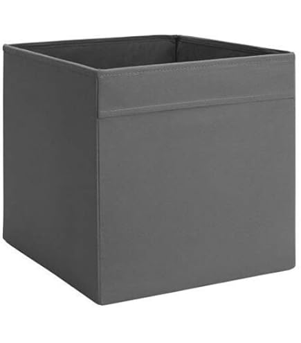 Lividé Set of 6 Grey Storage Boxes - 33 x 33 x 33 cm