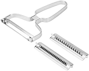 Garcoo Premium Ultra Sharp Stainless Steel Julienne Peeler &amp; Vegetable Peeler