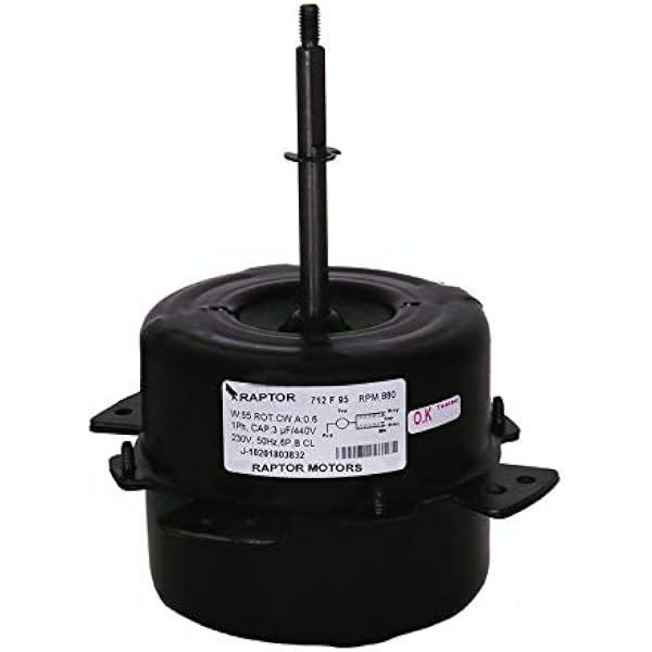 Raptor Air Conditioner Motor 93 watt 1050 RPM Outdoor Unit RA 728 :  Amazon.in: Home u0026 Kitchen