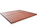 Produktbild Fallschutzmatte 100 x 100 x 2,5 cm ROT Fallschutzplatte Bodenschutzmatte Gummimatte von Gartenwelt Riegelsberger