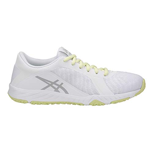 Preisvergleich Produktbild ASICS Damen Defiance Laufschuhe Fitnessschuh Weiß - Hellgrau 42,5