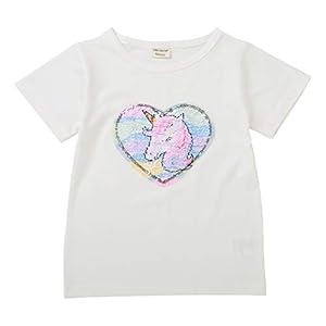 Camisetas Lentejuelas Mágico Reversibles Algodón