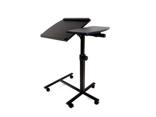 Lavolta Notebook Laptop Tisch Schreibtisch Ständer mit Mauspad - Schwarz