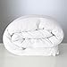 Linens Limited Polycotton Polyester Hollowfibre Duvet, 4.5 Tog, Cot Bed