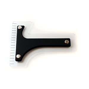 Beard Styling and Shaping Tool Stencil Beard Template for Perfect Beard Lines & Symmetry - Image 2