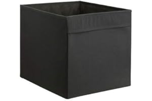 GENERISCH IKEA Dröna Aufbewahrungsbox für Kallax Regale Box Fach Kiste 33x38x33 cm (Schwarz)