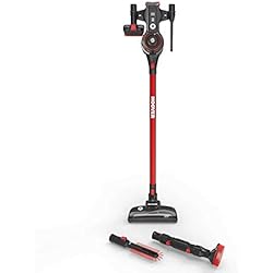 Hoover fd22br aspirateur, 0,7 l, noir et rouge métallique brillant