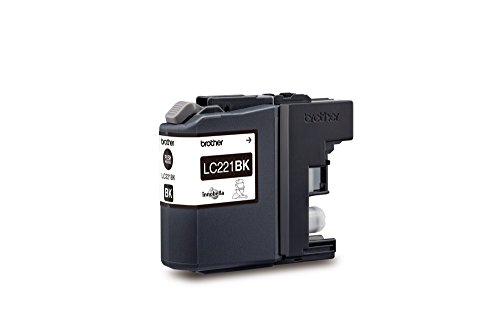 Brother Original Tintenpatrone LC-221BK (schwarz) (kompatibel mit Brother DCP-J562DW, MFC-J480DW, MFC-J680DW, MFC-J880DW) - 2
