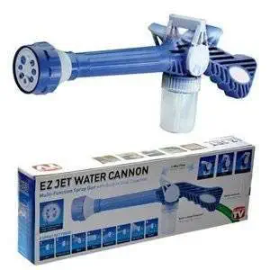 Wishbone Ez Jet Water Cannon 8 in 1 Turbo Spray Gun for Gardening |Car Wash| Home Cleaning|