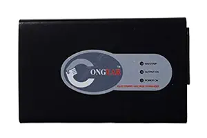 CONGEAR F-200 Smart Stabilizer for Refrigerator Single/Double Door (up to 300 Litre Fridge) Also use Small Mini Fridge for Home (110-300 v. AC .2 A) (Black)