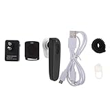 Rango de frecuencia: 2.4G perfk Auricular Inalámbrico Bluetooth de Walkie Talkie con Micrófono PTT 2 Pin Repuestos de Radio de 2 Vías Compatible con Motorola