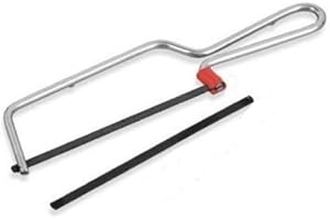 THE HOME FUSION COMPANY Junior Mini Hacksaw Saw & 1 Spare Blade 150mm 6' DIY Hand Tool Box Woodwork Metal