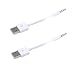Produktbild nasabear Länge 10,5 cm, 2 Stück 2-in-1 USB-Lade- und Sync-Datenkabel für Apple iPod shuffle 3./4./5. Generation