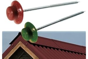 PEB Chiodi Onduline per Lastre Ondulate lung. 6 cm cf. 50 pz (Rossi)