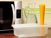 Rosenstein & Söhne Blitz-Spaghetti-Garer für die Mikrowelle - 7