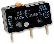 Inventive-Action OMRON - SS5D - MICROSWITCH, V4 PCB PLUNGER - [Pack of 1] --