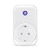 Produktbild WIFI Smart Steckdose Funktioniert mit Amazon Alexa [Echo, Echo Dot], ITHILDINS Intelligente Steckdose Funksteckdose Switch Timer Home WLAN Fernbedienung inkl Zeitsteuerung mit App Steuerung