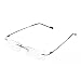 Royal Son Rimless Rectangular Unisex Spectacle Frame (WHAT0810|50|Transparent) RS.399.00