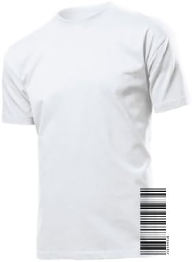 Short Sleeve Heavy Crea Neck T-Shirt for Men - 100% Cotton Single Jersey - Stedman Prime-T - S M L XL XXL XXXL