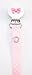 pacifier soother dummy holder clip for Baby girl - (baby pink polka dots -white round pink small bow)