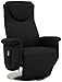Produktbild Sino-Living SE-904 Shiatsu-Massagesessel, manuelle Verstellung von Rücken- und Fußteil, echtleder schwarz