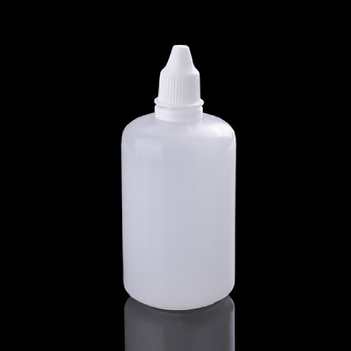 greencolourful®10Stk x100ml Plastik leere Flaschen Tropfflaschen Empty Plastic Squeezable Dropper Bottles Eye Liquid Dropper - 3