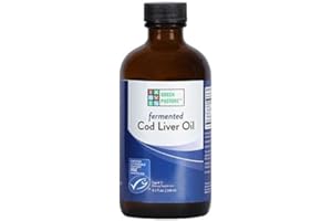 OCEANS ALIVE Olio di fegato di merluzzo fermentato al pascolo verde | 180ml (non aromatizzato)