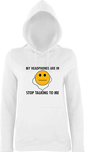 Slogan Clothing Company My Headphones Are in Stop Talking to me Kids Hoodie