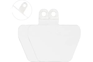 MenYiYDS 2 Stück Universelle Handy Transparenter Patch, Selbstklebende Einlagen Polyester Material Dünn, Leicht und Reißfest mit den meisten Smartphones (Transparent)