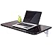 Produktbild PENGFEI Wandtisch Klappbar Wandklapptisch Schreibtische Faltbar Laptoptisch Küchenarbeitsplatte Beweglicher Schreibtisch, Holzwerkstoffe, 6 Farben, 3 Größen (Farbe : SCHWARZ, größe : 50x30CM)