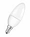 Osram LED Superstar Classic B, in Kerzenform mit E14-Sockel, Dimmbar, Ersetzt 40 Watt, Matt, Warmweiß - 2700 Kelvin, 1er-Pack