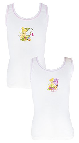 Pack of 2 Tinkerbell Cotton Vests