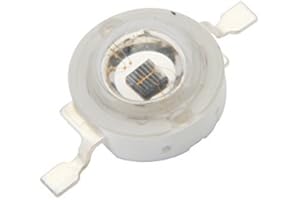 CHANZON 10 Stück LED Chip 3W Infrarot (IR 940nm/400mA - 500mA/DC 12V - 16V/3 Watt) SMD COB Lichtemitter Diodenkomponenten 3 W Nachtsichtbirnen Lampenperlen für DIY Beleuchtung/CCTV Kameras