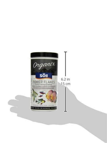 Söll 16170 Organix Power Flakes – Hauptfutter für Zierfische – Flocken – 490 ml - 7
