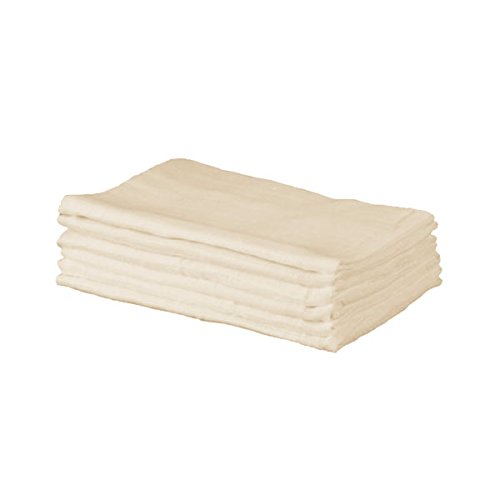 Cuddles Collection Muslin Squares (Cream, Pack of 6)