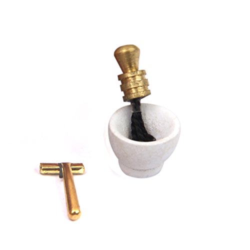 Preisvergleich Produktbild Sharplace Puppenhaus Miniatur Rasierer (Shaver, Pinsel, Bowl ) 6pcs