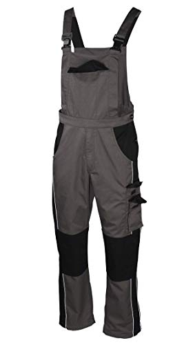 Preisvergleich Produktbild Powerfix Profi+ Arbeitslatzhose Arbeitshose grau / schwarz - Gr. 56