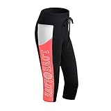 ✿❤️✿Polyester ist ein atmungsaktives, seidiges Material, welches sich toll der Haut anpasst.Die Erzeugnisse der Marke ABsoar bieten einen raffinierten Stil, hohe Qualität und großen Komfort.Das hochwertige Material geht Hand in Hand mit einer präzisen und soliden Verarbeitung und einem modischen Muster.Sport Leggings orginelles Aussehen verdankt sie ihrem Lasercut-Design. Die Farben können leicht von den auf dem Monitor dargestellten Farben abweichen, je nach Parametern Ihres Monitors.