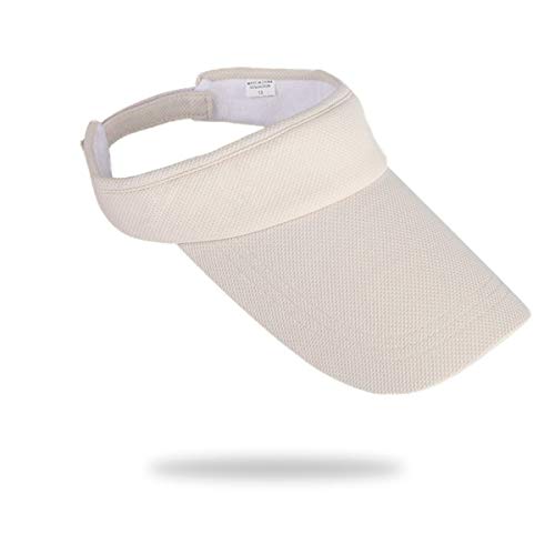 Plusieurs Couleurs de Pare-Soleil pour Les Femmes et Les Hommes, Bord Long Bandeau Plus épais Bandeau Ajustable pour Golf Cyclisme pêche Tennis Course à Pied Jogging et Autres Sports