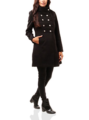 Maison du manteau Abrigo Elena 7543 Negro M