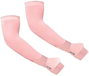 AdroitZ Pink Uv sunburn skin tannig protection Arm sleeves_1